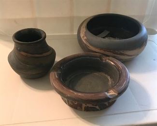 3 Nikoak swirl - one is ashtray