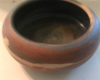 Round bowl - Niloak Swirl