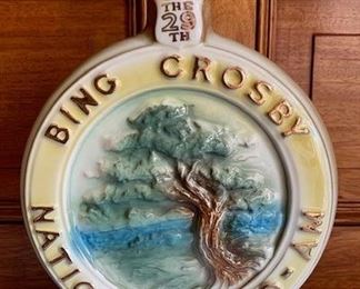 Item 28:  Bing Crosby National Pro-Am decanter - 12": 
$35.00