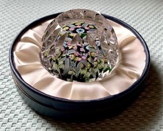 Item 37:  Vintage Whitefriars paperweight - $165