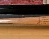 Item 122:  Autographed Louisville Slugger- $300 Brooklyn Dodgers circa 1952 from Old Timers Game -32 signatures including Don Newcombe, Andy Fafko, Herman Franks, Al Gionfriddo, George "Shotgun" Shuba and Joe Black among other!