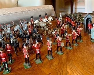 Item 414:  Large lot of lead soldiers:  $275.00 for all