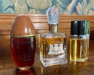 Item 339:  Lot of 3 designer perfumes:  $65.00