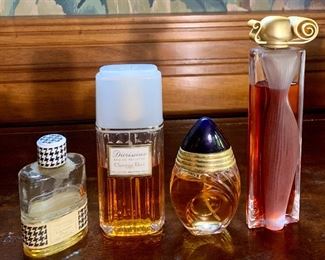 Item 340:  Lot of 4 designer fragrances:  $65.00