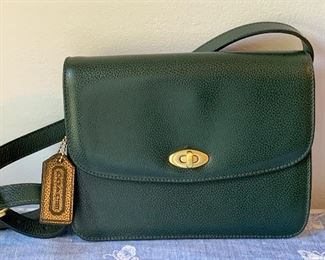Item 246:  Vintage Coach bag:  $85.00