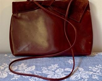 Item 253:  Vintage Salvatore Ferragamo bag:  $115