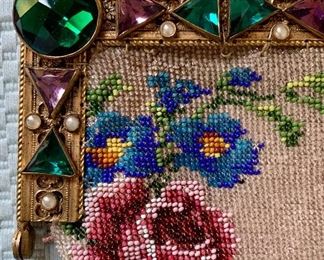 Details- giant rhinestones!