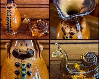 Pottery and Snail