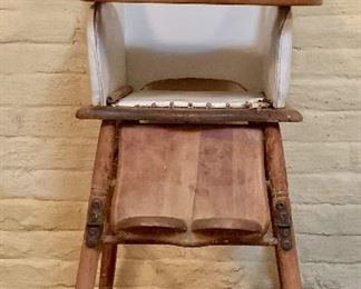 Item 358:  Antique High Chair: $45