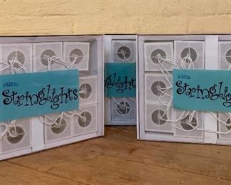 Item 499:  Three boxes of white Stringlights:  $28