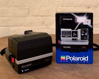 Item 509:  Polaroid Sun 600 camera:  $30