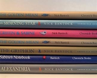 Item 408:  (7) Nick Bantock books:  $125 for set