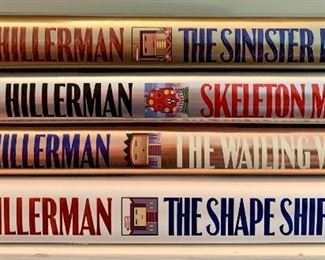 Item 483:  Four Tony Hillerman books:  text for pricing