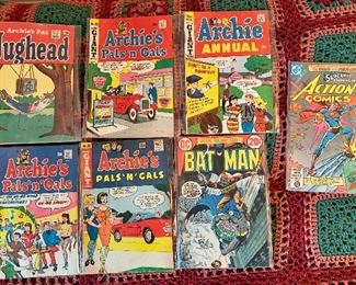 Item 554:  Vintage Comics - $20 each or $100 for all