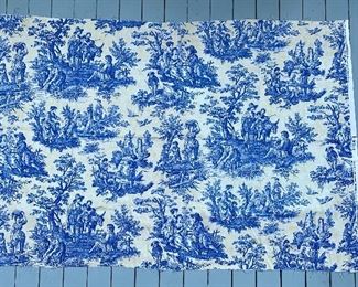 Item 559:  Small piece of vintage Waverly toile fabric - a couple of pillows perhaps? $10
