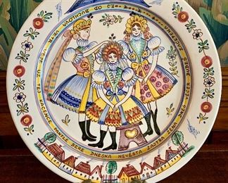 Item 289:  Handmade in Czechoslovakia 14": $28