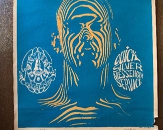 Item 295:  13th Floor Elevators vintage concert poster from the Avalon Ballroom (3rd printing) - 14" x 20":  $100 - please note condition issue