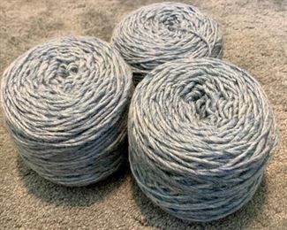Item 563:  Baby blue - three skeins: $12