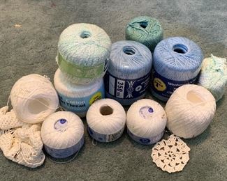 Item 573:  Crochet Yarn: $20