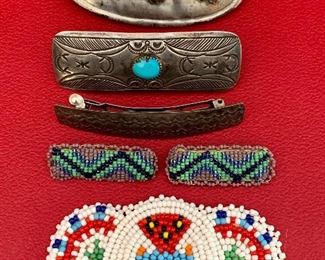 Item 272:  Lot of assorted barrettes:  $22.00