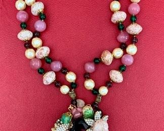 Item 533:  Miriam Haskell necklace:  $495