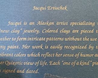 Information about artist....