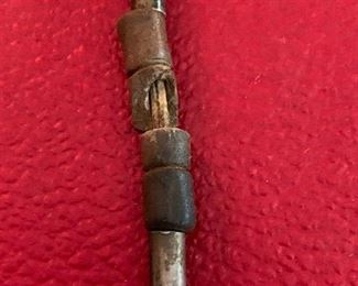 Closeup of sterling necklace - please not crack to bead.