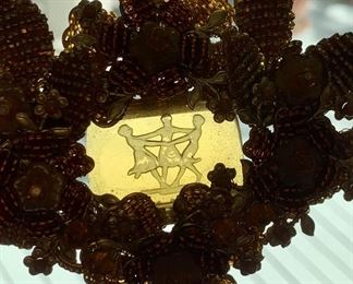 Detail of glass insert - 