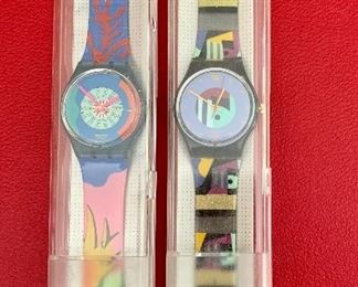 Item 528:  Two Swatch watches:  $40.00