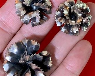 Item 592:  Sterling Silver Set: $24.00