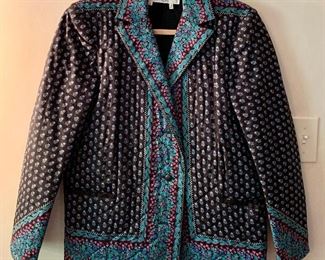 Item 471:  Rare, vintage Charles Demery Soleiado jacket: $95