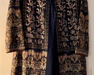 Item 477:  Vintage Jay's of Boston embroidered coat:  $125