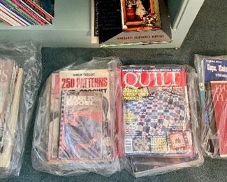 Sewing, Knitting, Quilting Magazines!