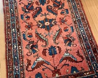 Item 603:  Antique Persian Rug - 31" x 45.5":  $150