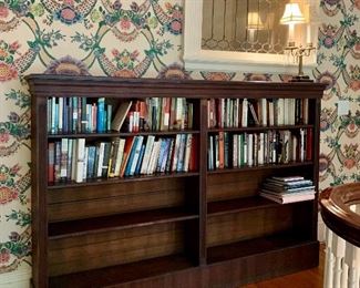Item 597:  Bookshelf - 80" x 11.5" x 53":  $400