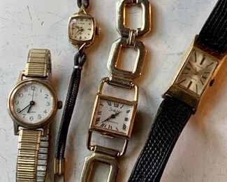 Item 622:  Lot of watches including Hamilton watch:  $75