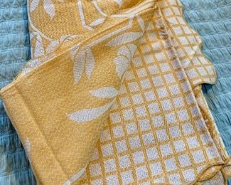 Item 639:  Vintage reversible coverlet for full bed:  $28