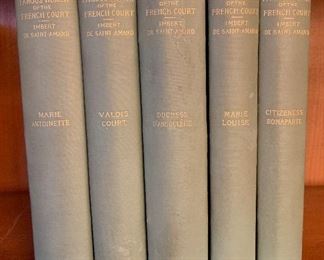 Item 652:  Set of 5 "Famous Women of the French Court": $25