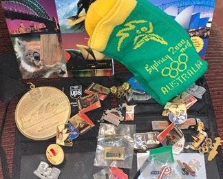 Item 625:  Lot of Sydney Olympic memorabilia:  $95
