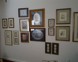 Various framed art
