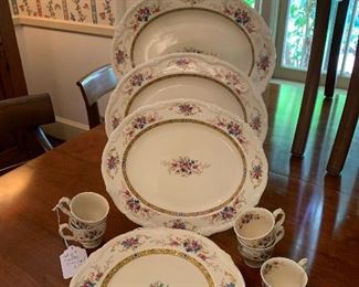Serving Platters and Plates - Grindley Tunstall, England...Beatrice Pattern