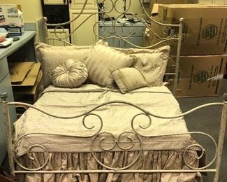 Jan’s beautiful bed! 
Also for sale is her9 pc bedding!