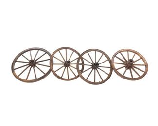 Rustic Wagon Wheels