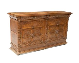 Hunting-style sideboard