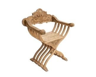 Italian Style Savonarola Chair