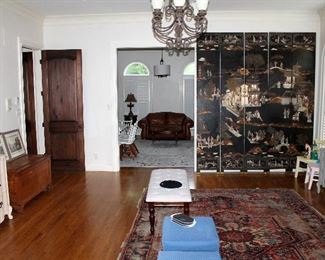 Master bedroom (some items in this room are in the online auction)