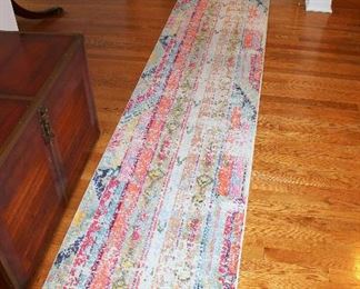 Long colorful runner