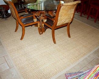 Sisal rug (9' x 12')