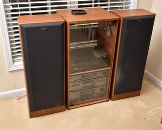 21. Sony Stereo Equipment and Speakers