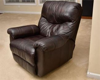 29. Leather Recliner